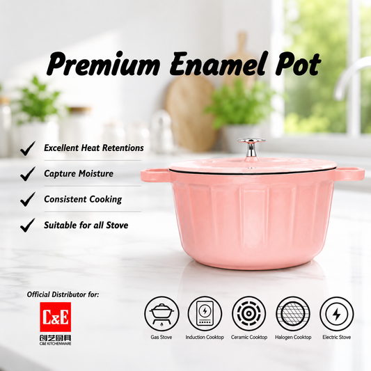 Premium Enamel Pot
