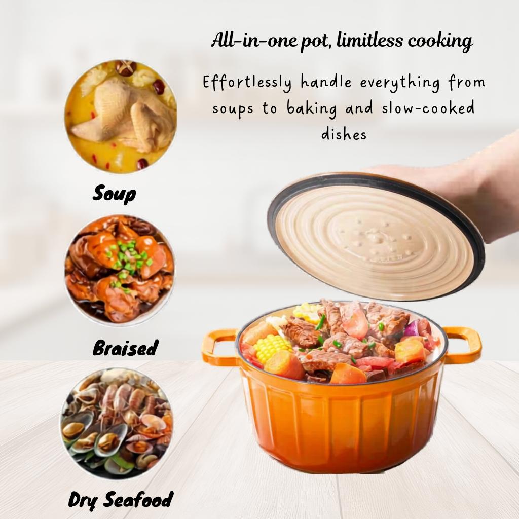 Premium Enamel Pot