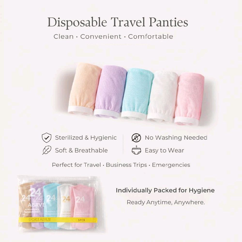 Disposable Cotton Women Panties/ Women Underwear