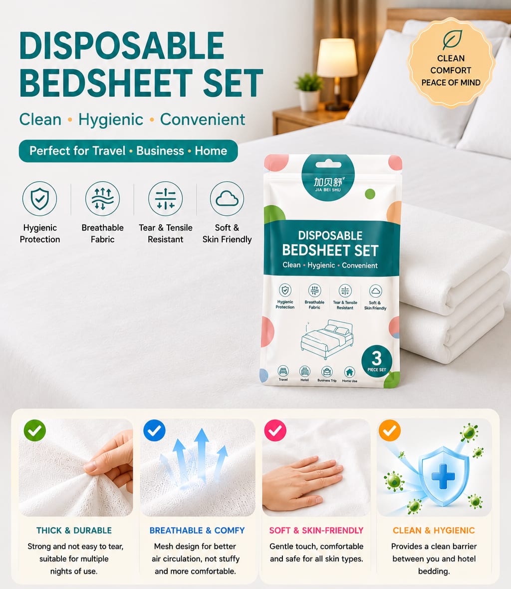 Disposable Bedsheet Set